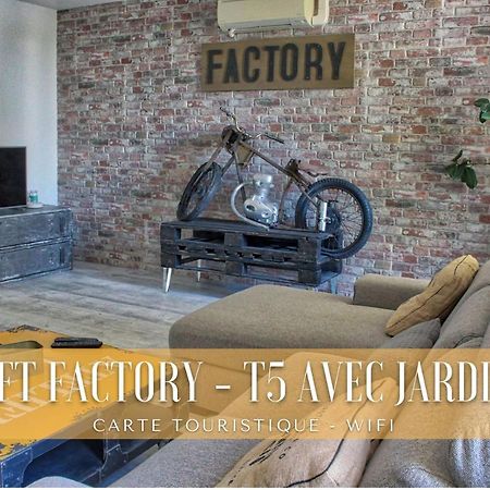 The Loft Factory 4 Chambres Vue Garonne + Jardin Lormont Dış mekan fotoğraf